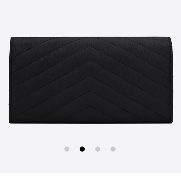 🚫SOLD🚫 YSL MONOGRAM LARGE FLAP WALLET - Picture 2 of 10